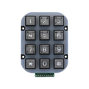 Metallic Access Control Keypad