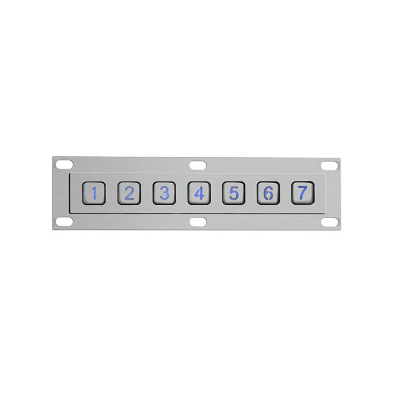 1x7 Backlight Programmable Numeric Electric Elevator Keypad