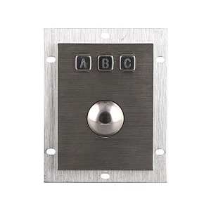 Military Ip65 Waterproof Capacitive Trackball Usb Alarm Systems Keypad