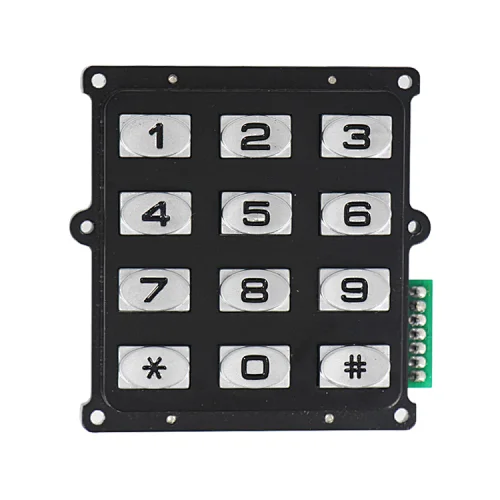 Industrial Metal Code Door Lock Keypad