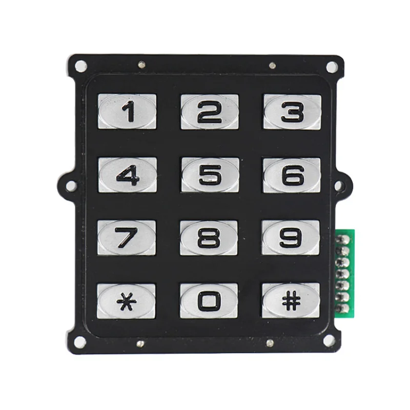 Industrial Metal Code Door Lock Keypad