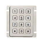 What is the reason for the bump on the metal keypad key "5"