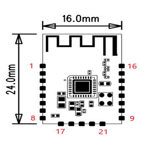 BLE transmitter module , - ShenZhen XinDaXing Electric Technology Co.,Ltd.