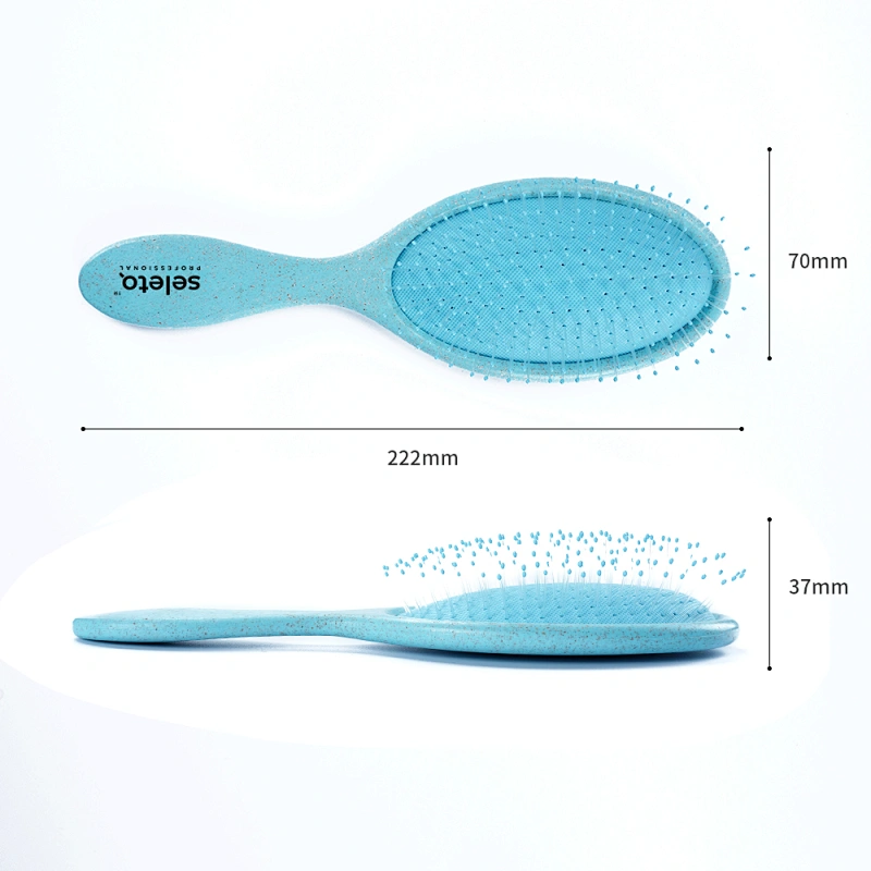 Bio Wheat Straw Brush For Hair Use