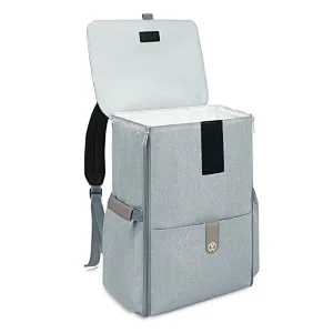 Baby bag with changing station, expandable baby diaper bag for girls, boys, dads and moms traveling baby diaper bag