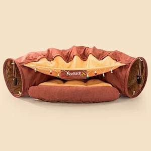 Pet Store Folded Cat Tunnel Cat Bed Cat Nest Can Be Removed And Cleaned Pet Nest