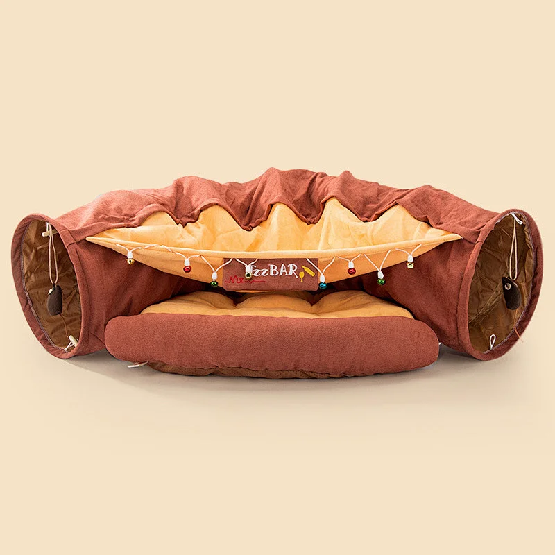 Pet Store Folded Cat Tunnel Cat Bed Cat Nest Can Be Removed And Cleaned Pet Nest