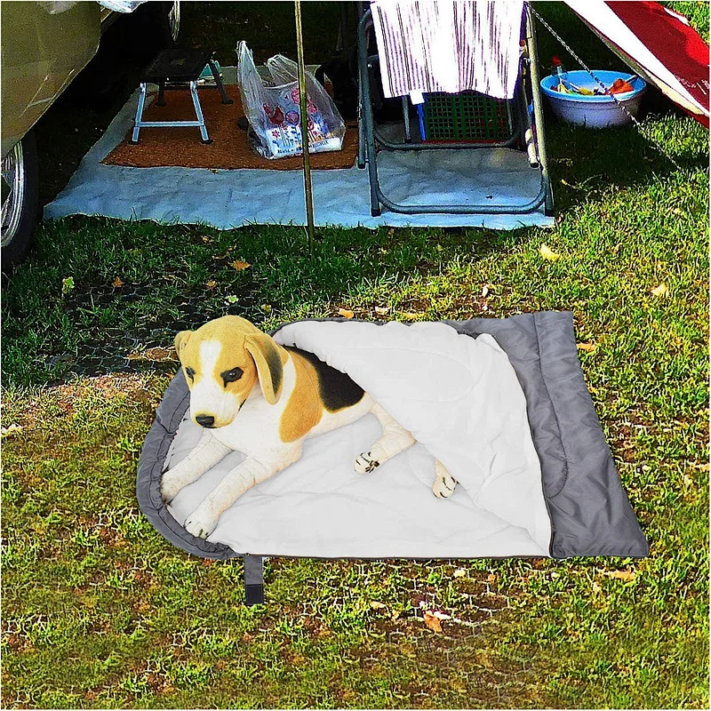 Pet Sleeping Bag Waterproof Warm Folding Portable Dog Bed Indoor And Outdoor Camping Hiking