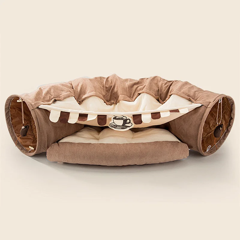 Pet Store Folded Cat Tunnel Cat Bed Cat Nest Can Be Removed And Cleaned Pet Nest