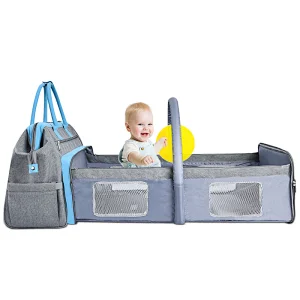 Multi-Function Large Capacity Backpack Folding Mother And Diaper Wholesale Baby Bag For Mothers