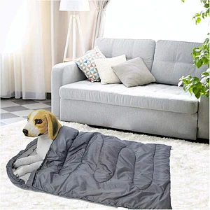 Pet Sleeping Bag Waterproof Warm Folding Portable Dog Bed Indoor And Outdoor Camping Hiking