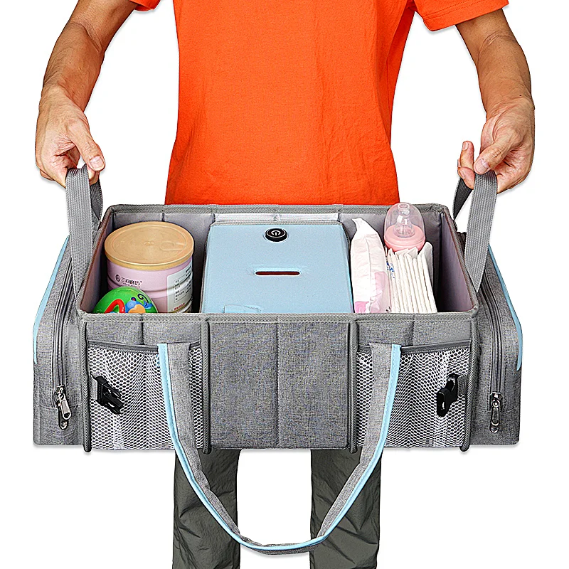mummy baby diaper caddy diaper mommy kids organizer bag portable uv sterilizer organizer bag