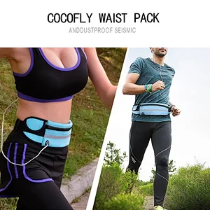 Travel multifunctional Sports pocket mini fanny pack for men women Portable fitness waist bag waterproof phone belt bag