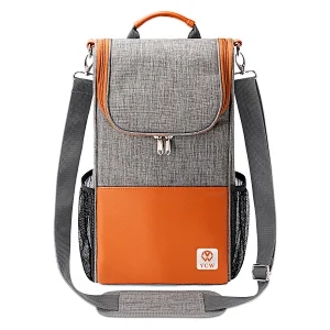 Wine Travel Bag with Shoulder Strap and Padded Protection | Wine Cooler Bag