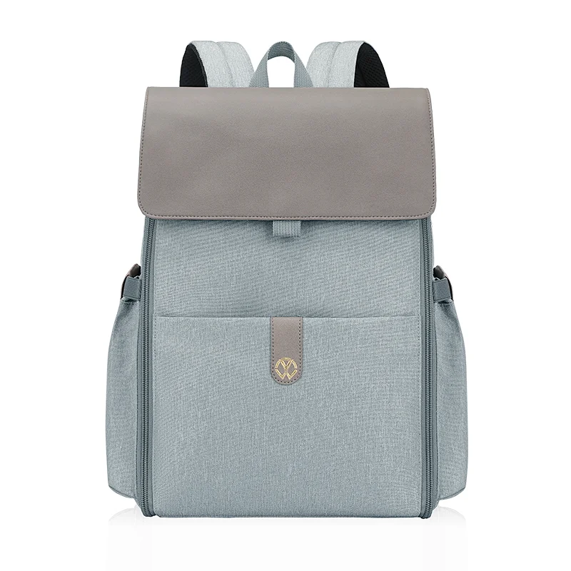 Baby bag with changing station, expandable baby diaper bag for girls, boys, dads and moms traveling baby diaper bag