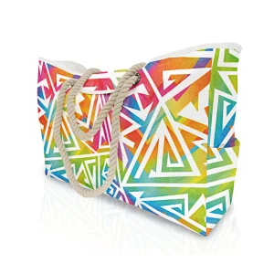 OEM spends night handbag stylish wholesale beach bag Oxford summer tote bag