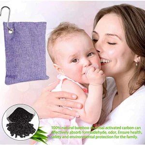 Odor Absorber Packaging Bags for Bamboo Charcoal Air Purifying Charcoal Bag