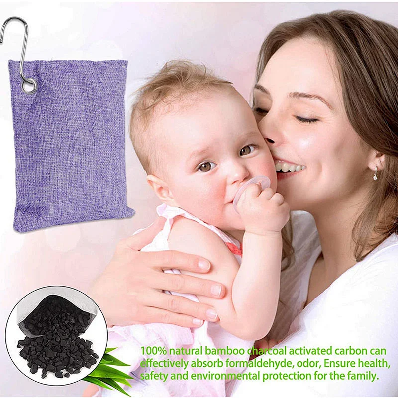 Odor Absorber Packaging Bags for Bamboo Charcoal Air Purifying Charcoal Bag