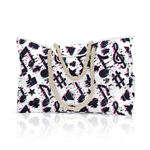 OEM spends night handbag stylish wholesale beach bag Oxford summer tote bag
