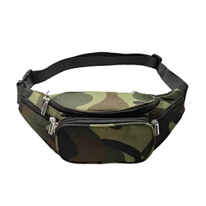 YCW Factory Custom Fanny Pack Travel Chest Shoulder Bag Exercise Camo Waist Bag