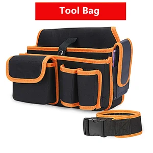 YCW Heavy Duty Tool Pocket Pouch Belt Small Pocket Waist Tool bag With Adjustable Nylon Belt