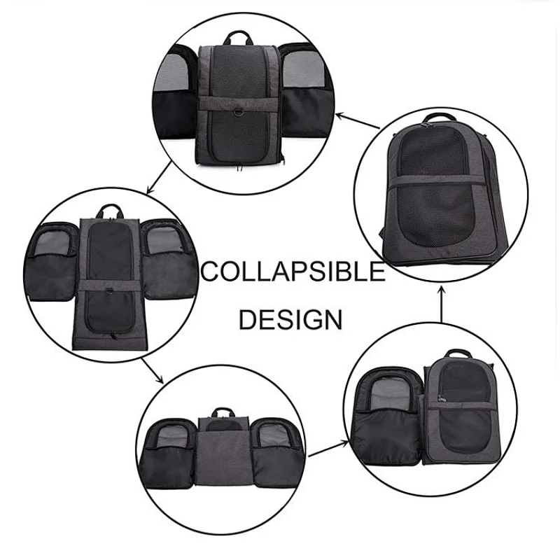 folding dog cat cage rpet backpacks airline travel pet cages carriers & houses