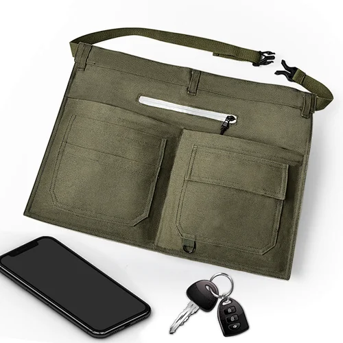 2020 new arrival Unisex Adjustable Canvas Work Waist Tool Apron Belt Bag designers fanny pack