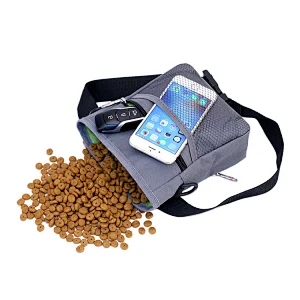 Dog Treats Training Pouch With Digging Rope Closure Dog Treat Bag  Pet Treat Bag