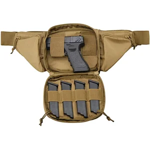 YCW Military Nylon Oxford Gunpack Tactical Waist Pack Fanny Bag Can Be Branded