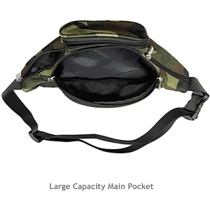 YCW Factory Custom Fanny Pack Travel Chest Shoulder Bag Exercise Camo Waist Bag