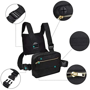 YCW Outdoor Sports Running Hiking Chest Bag Tactical Chest Bag Leisure