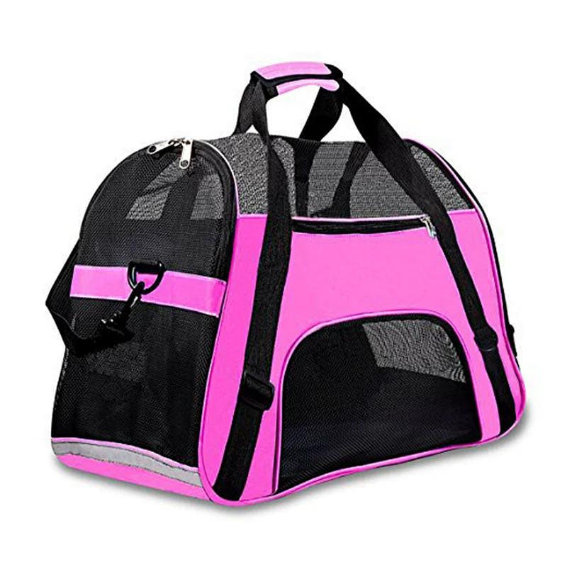 Shoulder net mesh Pet Dog Portable Carrier Travel Bag