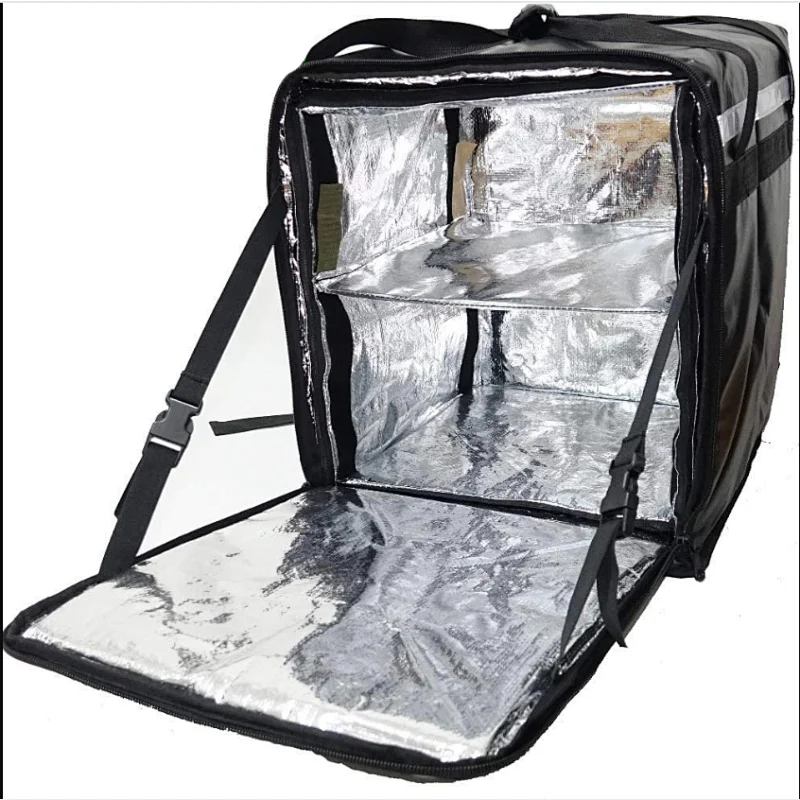 Wholesales Custom Large Durable Insulated Thermal Pizza Food delivery Backpack Bag