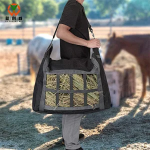 Wholesale Horse Hay Bag Classic High Quality Durable Horse Feeding Bag Shoulder Bags