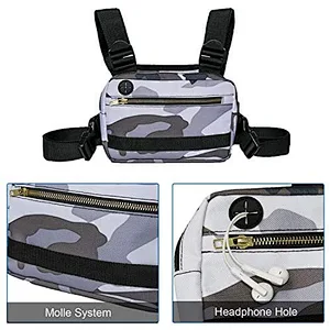 YCW Portable Fanny Pack Outdoor Hiking Travel Large Army Waist Bag Military Grade Waist Pack Cycling Camping