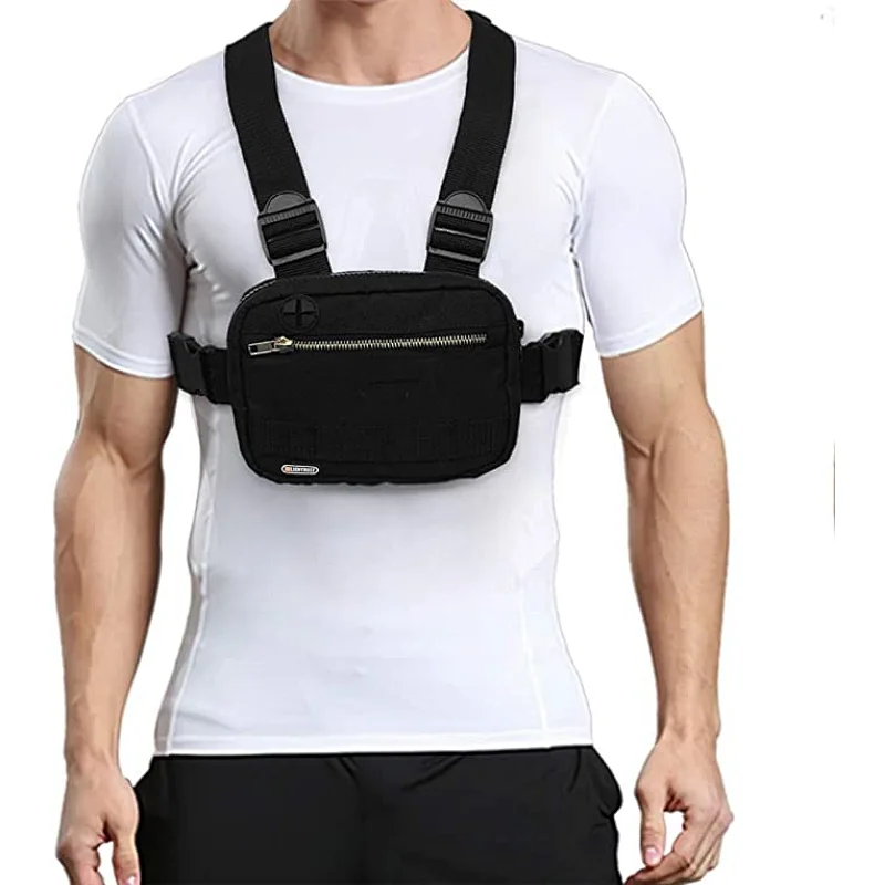 YCW Outdoor Sports Running Hiking Chest Bag Tactical Chest Bag Leisure