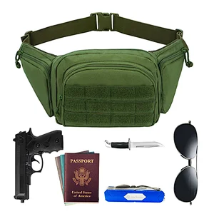 Hot Selling Military Tactical Waist Bag Anti-theft Running Bags Waist Trainer Packaging Bag