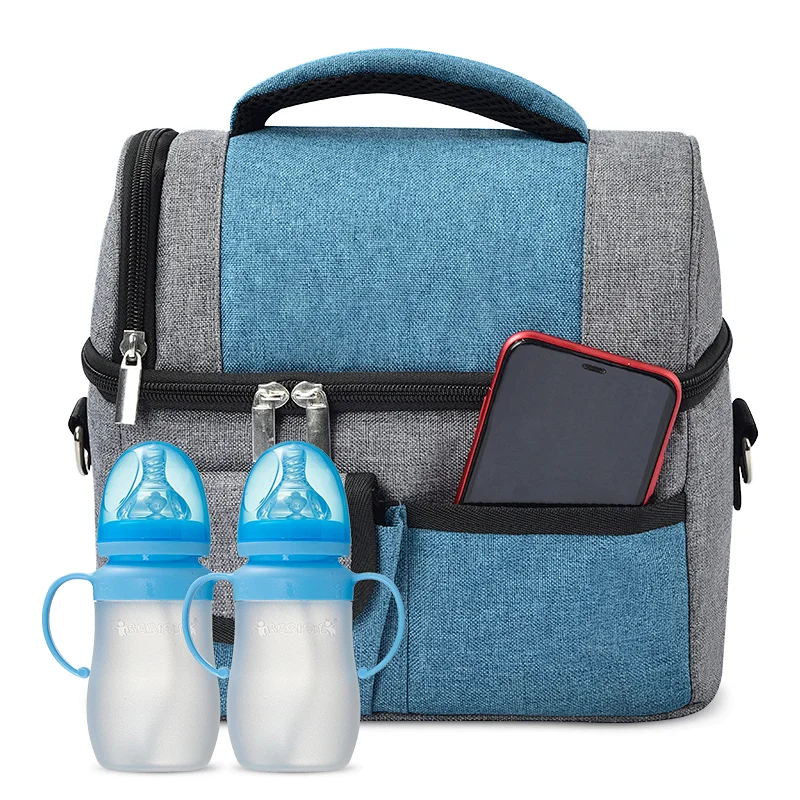 Smart Cooler Feeding-bottle Bags Water Resistant Thermal Box Lunch