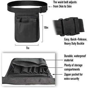 Quick Pick Nurse Organizer Bag multi-compartment medical gear hip waist bag nurse fanny pack