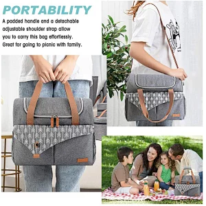 High Quality Molle Thermal Tactical Lunch Bag Insulated Cooler Bag Freezer Bags