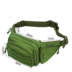 Hot Selling Military Tactical Waist Bag Anti-theft Running Bags Waist Trainer Packaging Bag