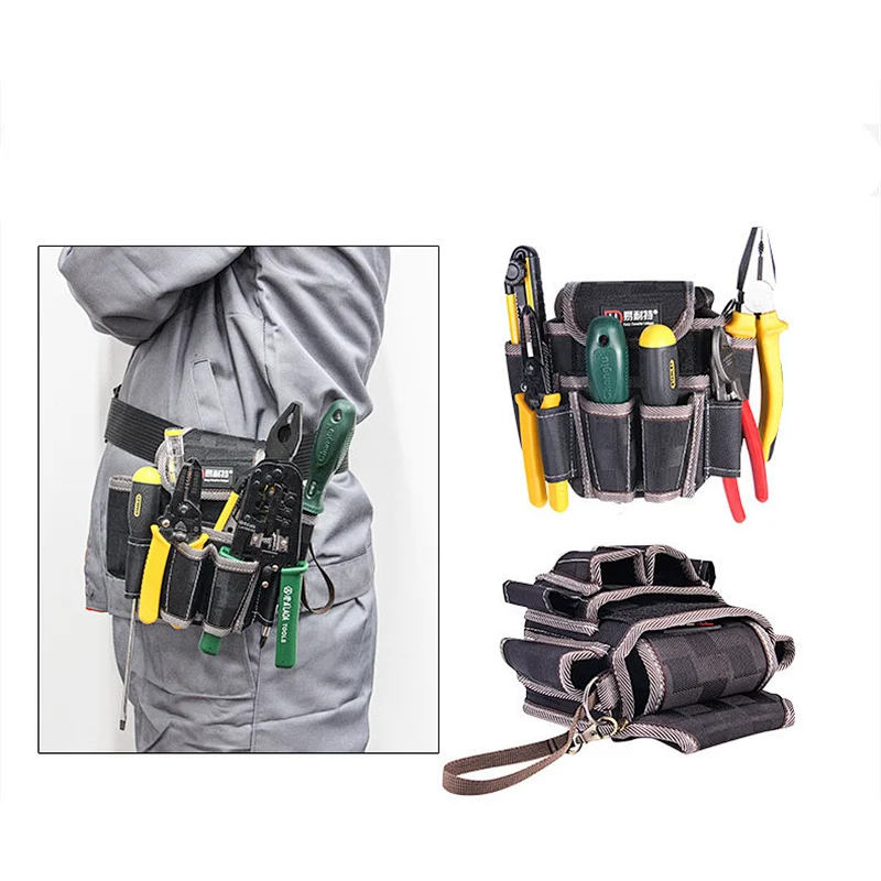 YCW  Technician maintenance Small Tool Pouch Bag Multiple Pockets Tool Organizer Bag