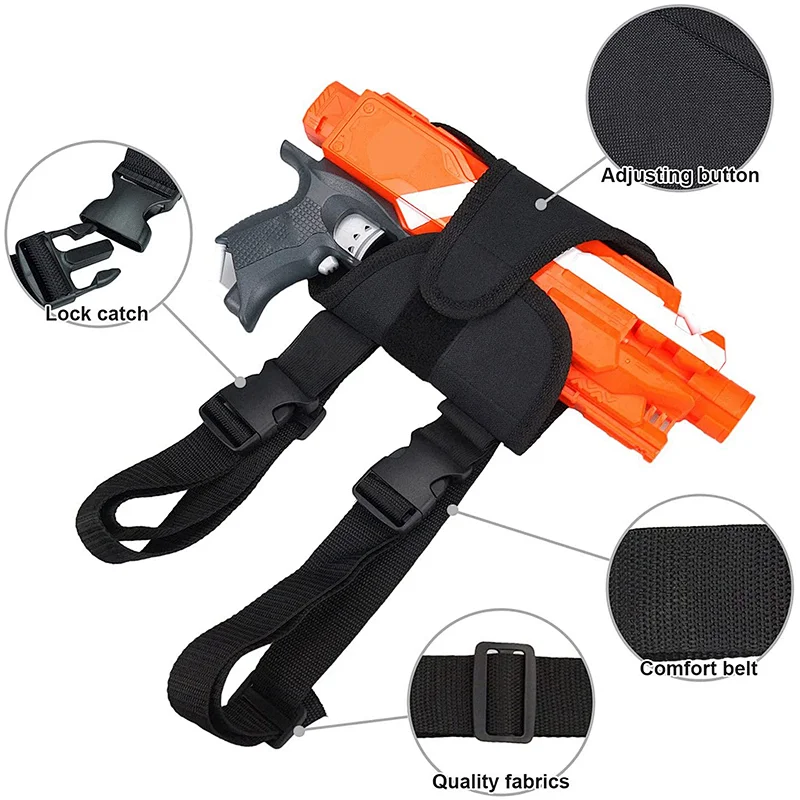Custom Kids Waist Bag Nerf Gun N-strike Elite Blaster Toy Carrier Wrist Bag For Children