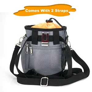 Amazon Top Online Nylon Adjustable Waist Treat Dog Training Pouch With LED Lamp