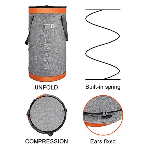 collapsible laundri storage bag custom pop up laundry bags & baskets with mesh wash bag