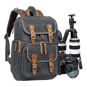 Customized Outdoor Travel Professional DSLR Camera Bag Backpack Camera/Video Bags Lens Tripod Camera Bag