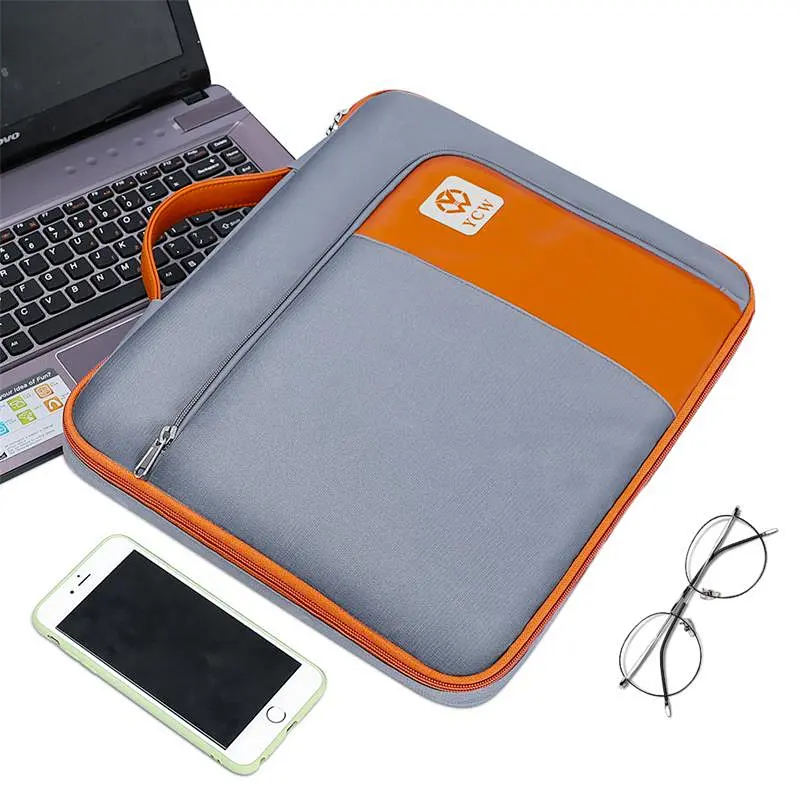 women tote bag anti-shock cushion used laptop briefcase 360 degree style laptop sleeve bag
