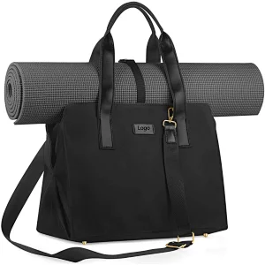 Large Gym and Work 2-IN-1 Tote Bag Yoga Carryall Duffle Bag