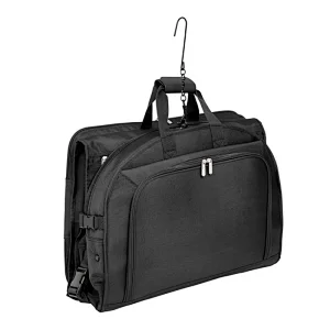 22.5 Inch Tri-Fold Travel Hanging Garment Bag Men Suit Custom Case Cover Bag