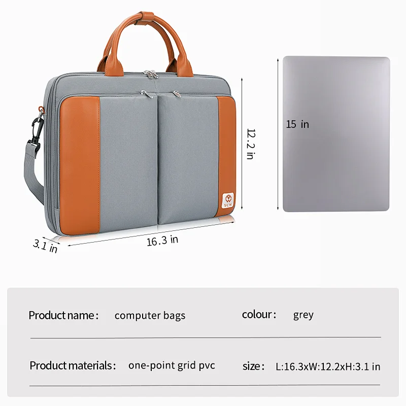 2021 New Style Office Work Laptop Case Tote Bags Business Computer Tote Bags Laptop